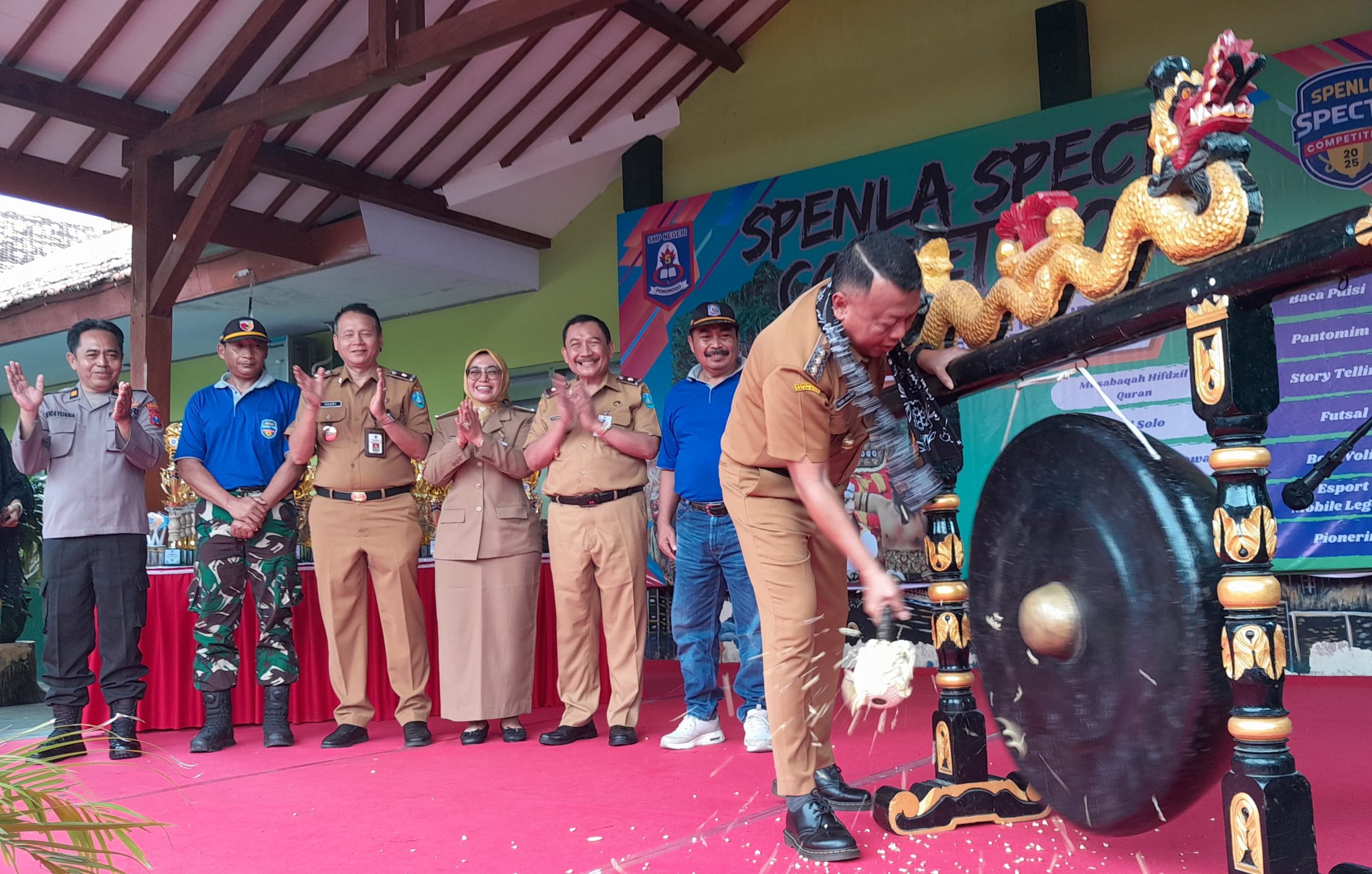 Bupati dan Kadindik Ponorogo, Launching SSC 2025