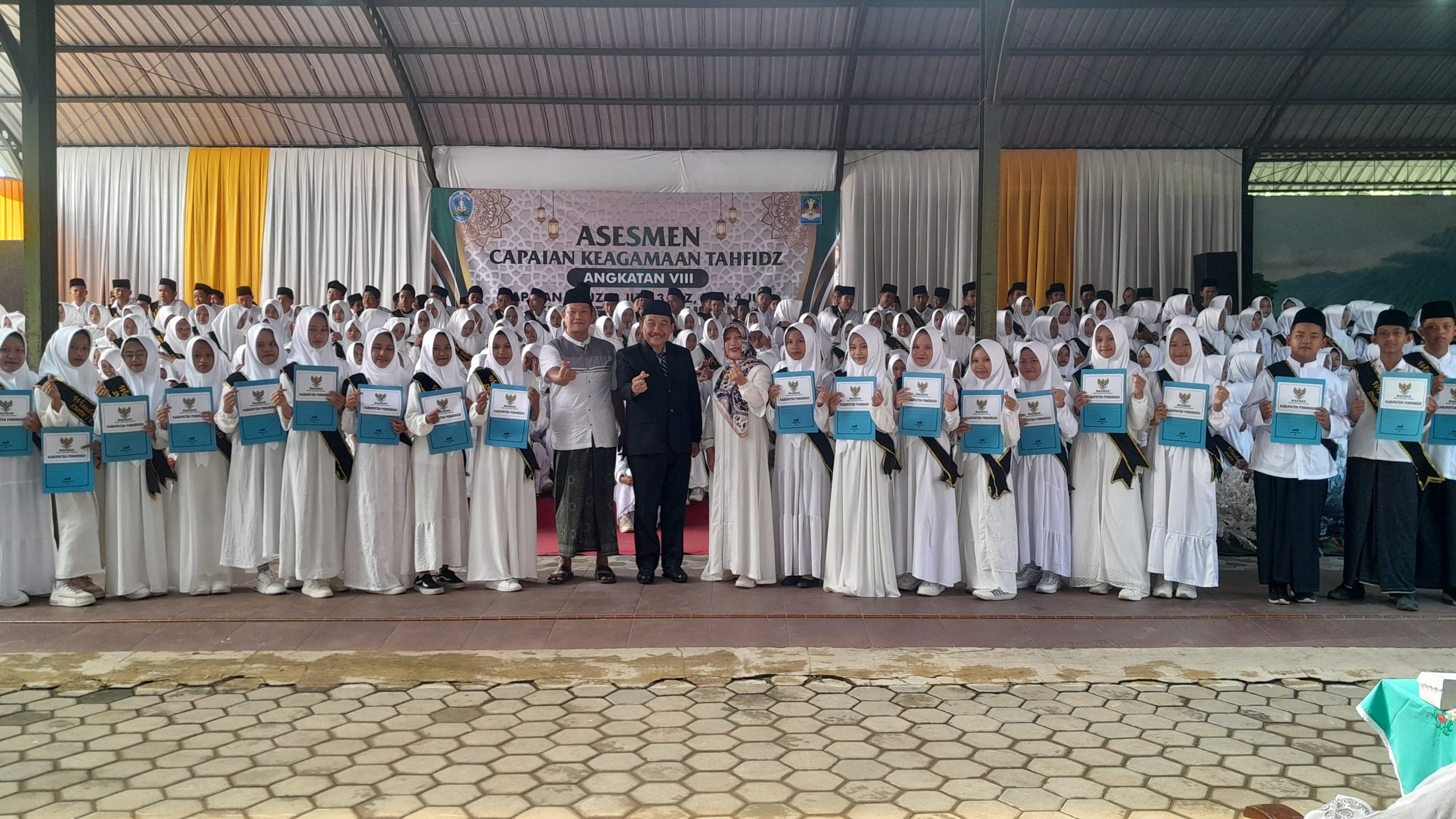 Kadindik Ponorogo Hadiri Asesmen Keagamaan Tahfidz SMPN 1 Kauman