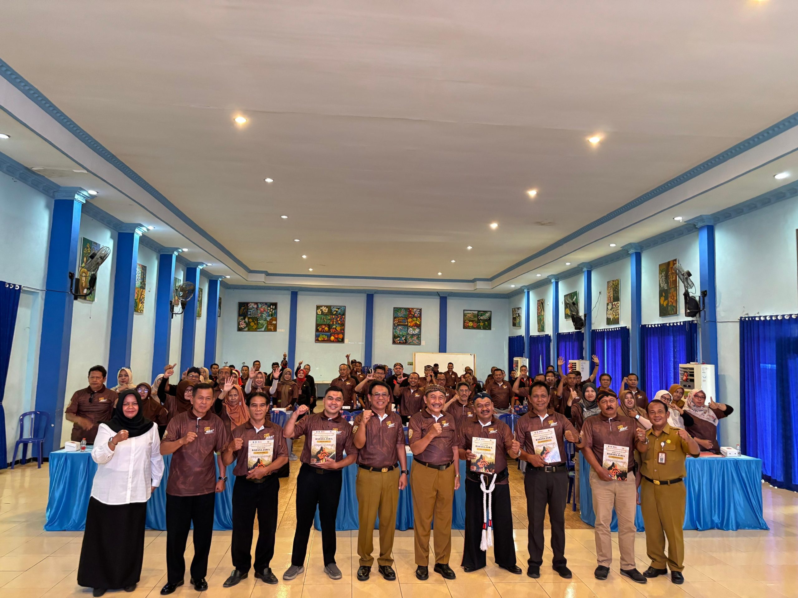 Distribusi 571 Modul Pana Basa Jawa, Dinas Pendidikan Ponorogo Komitmen Lestarikan Bahasa Ponoragan