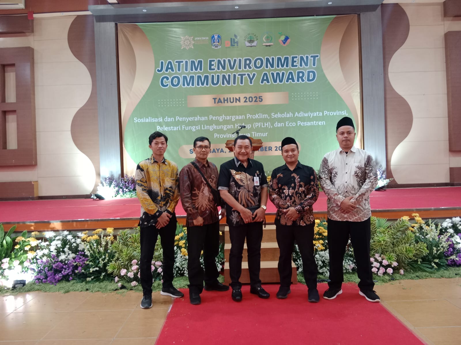 Dindik Ponorogo Terima Penghargaan Lingkungan Hidup tingkat Jatim 2025