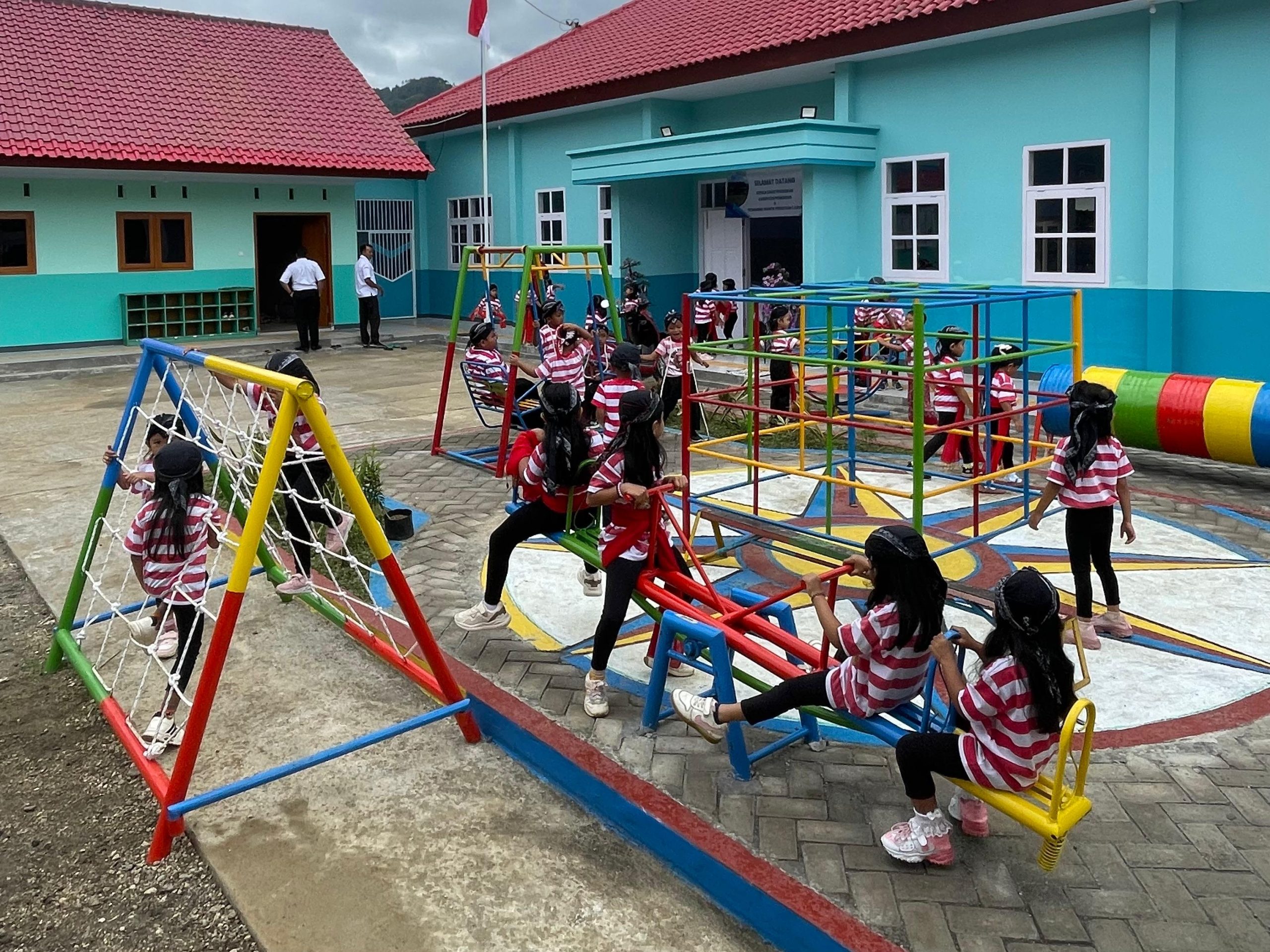 Gres, Sarpras TK Dharma Wanita Persatuan 1 Jurug Rampung Direvitalisasi